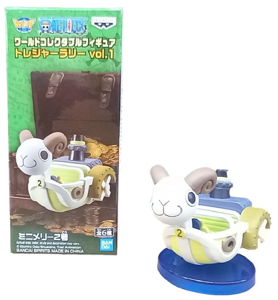 One Piece Mega World Collectible Figure Going Mini Merry Merry-go japan F/S