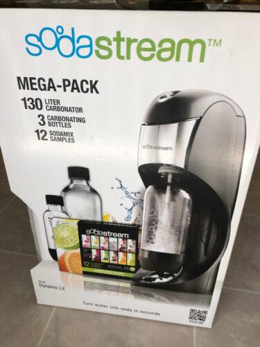 Soda Stream Dynamo LX Black Soda Maker Machine