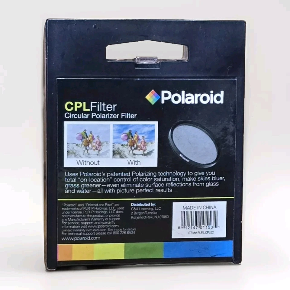 Polaroid 52mm MC Circular Polarizer Lens Filter - Brand New - Image 3 of 4
