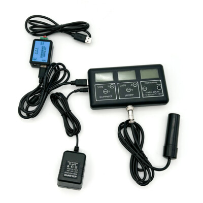 Humidity Temp ORP TDS EC CF Water Quality PH Tester Digital Industrial PH Meter
