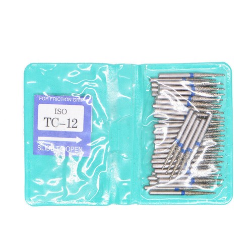 50 Pcs Dental Diamond FG High Speed Burs for Polishing Smoothing Teeth Polishers - Picture 7 of 361