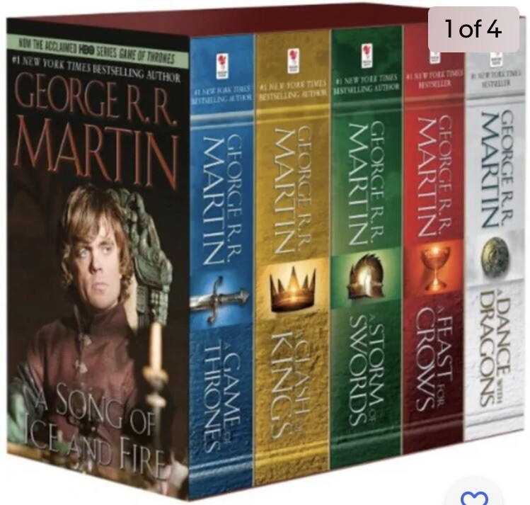 A GAME OF THRONES - MASS MARKET BOXED SET Books 1-5 (0345535529)-image