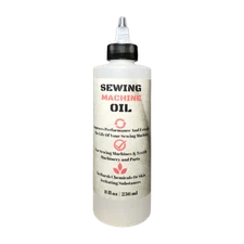 Stainless Sewing Machine Oil - 8 Oz - Compatible with Singer, Kenmore, And more