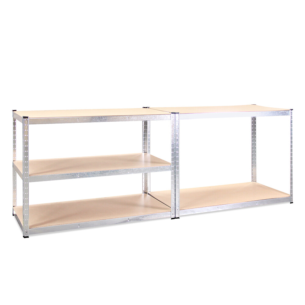 GRack Shelving 5 Tier Galvanised MetaL Racking Storage 180x120x60 eBay