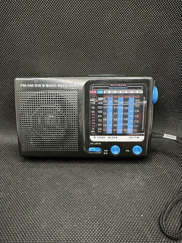 Portable RADIO AM FM MW SW World Receiver Works | eBay