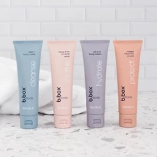 Baby Bath Essentials 4pc Gift Set Newborn Wash Lotion Cream Shower Care