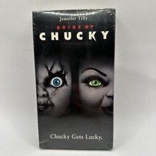 Bride of Chucky VHS Sealed Universal Watermarks 1st Print IGS VGA Child's Play