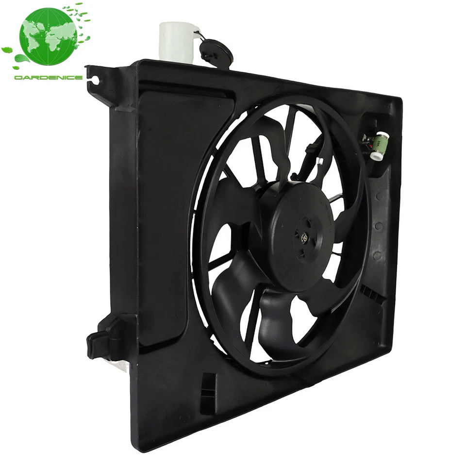 Conjunto de ventilador de refrigeración del radiador para Hyundai Elantra GT 2011 2012 2013 Foto 4 de 4