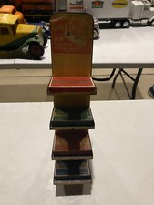 Vintage Gold Tip Gum Folding Store Display and 4 Boxes
