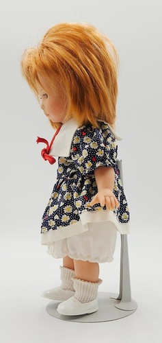 Doll Götz 12 1/2 inches Tall Red Hair Caucasian Sleep Eyes 1995 Signed - Picture 2 of 7