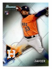 Cristian Javier 2021 Bowman Sterling Rookies #BSR71 Baseball Card