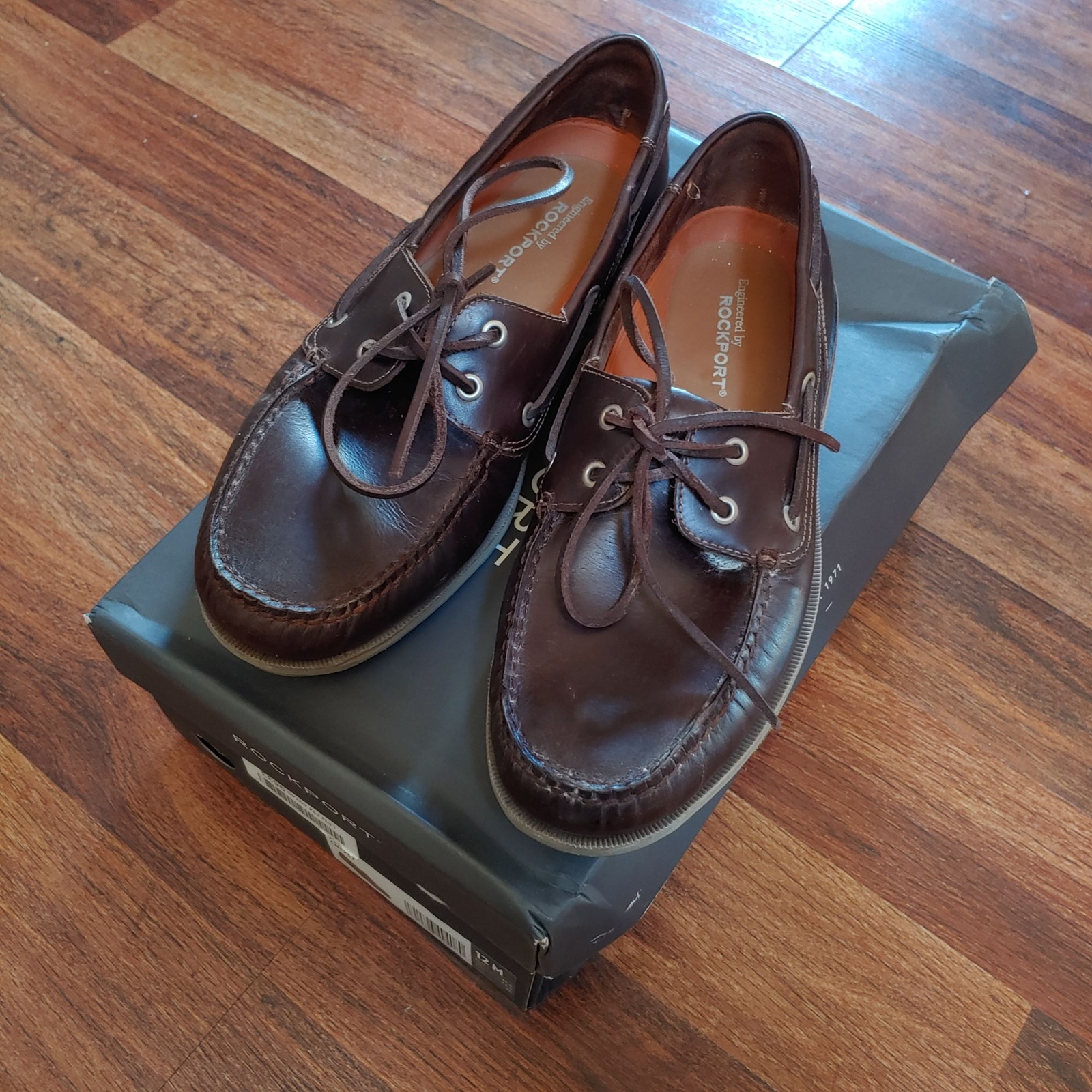 rockport perth boat shoes uk