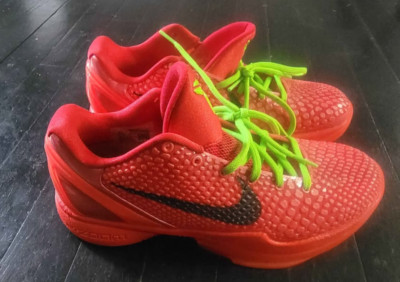 Size 7.5 - Nike Kobe 6 Protro  Reverse Grinch 