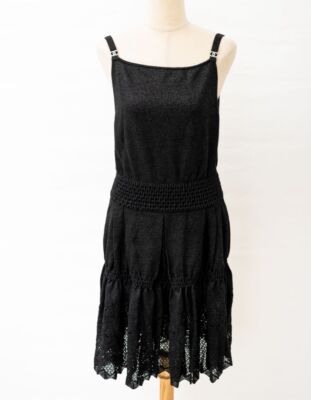 z supply selah knit dress Falling Waters Crochet Dress White / L