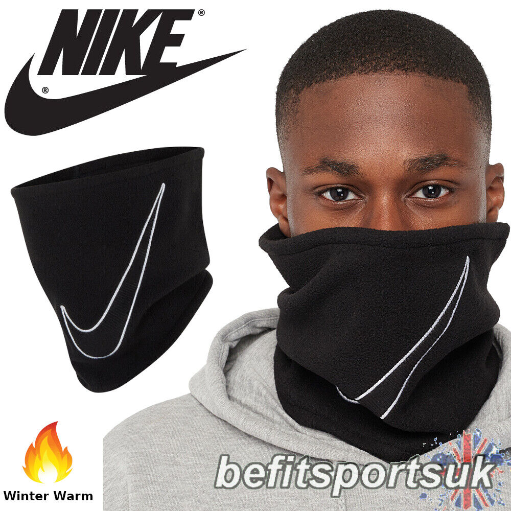 NIKE SNOOD NECK WARMER SCARF ADULTS WINTER WARM FLEECE FACE NIKE SNOOD NECK WARMER SCARF ADULTS WINTER WARM FLEECE FACE
