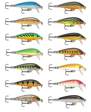 Rapala Countdown Cd3 Balsa Wood Crankbait Bass Fishing Lure 1 1/2" (3.8 Cm)