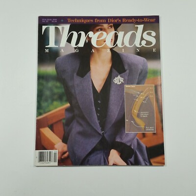 Threads Magazine February March 1990 Dior Ready to Wear