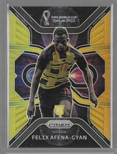 2022 Panini Prizm FIFA World Cup Qatar FELIX AFENA-GYAN RC PHENOMENON Gold /10