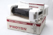 Vintage Proton 600T Video TV Tuner In Box w Remote Manual READ