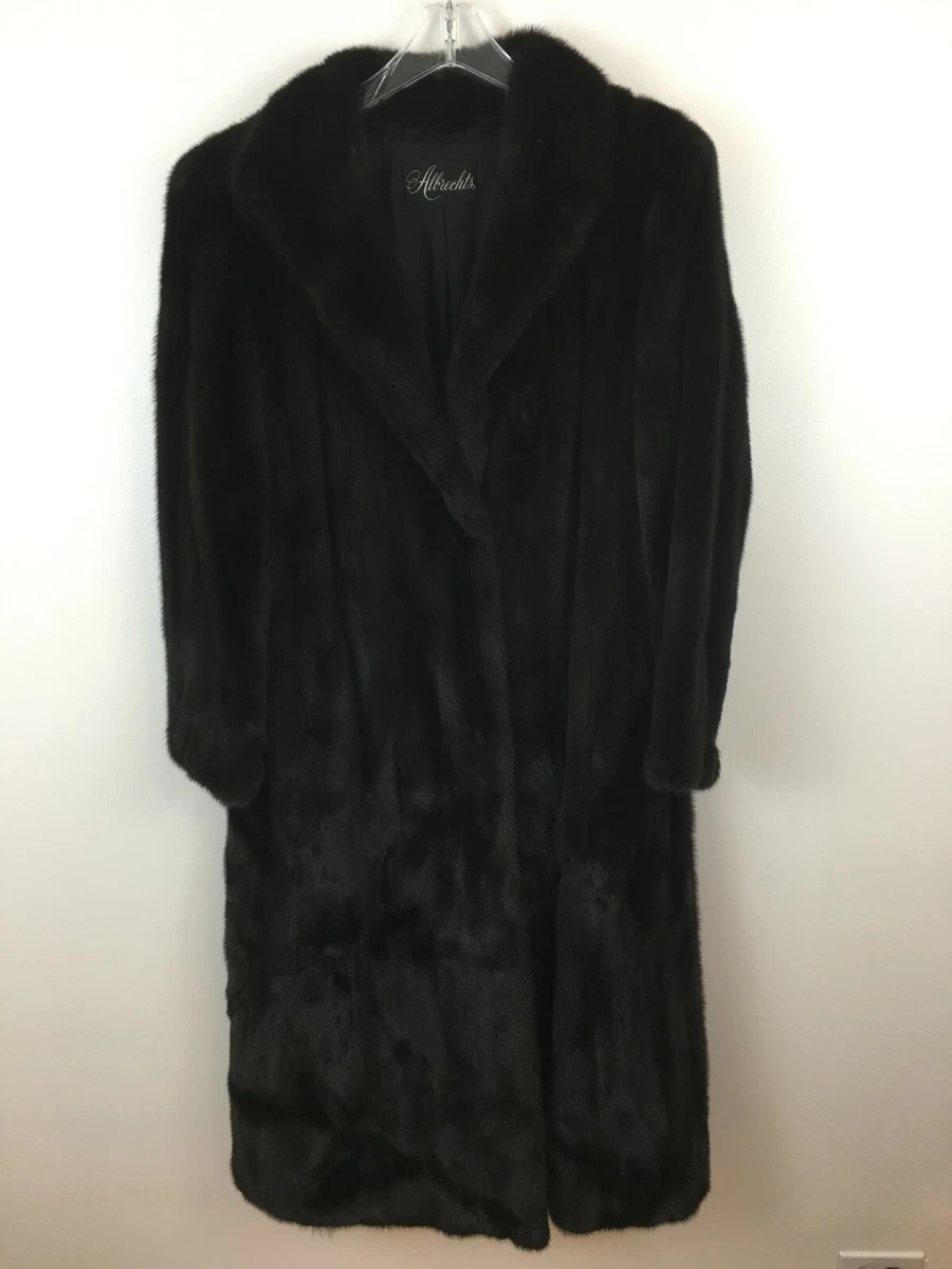 Black diamond cheap mink coat