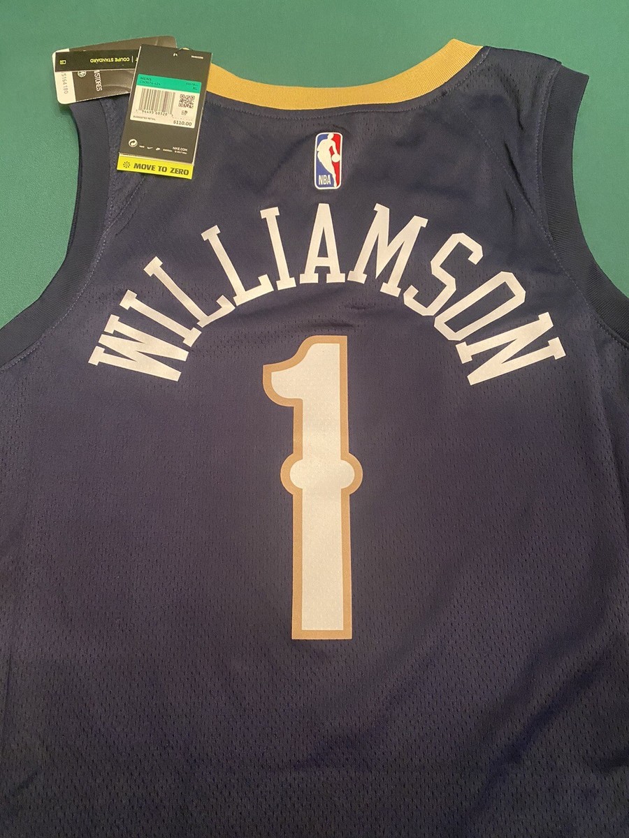 Zion Williamson New Orleans Pelicans Nike NBA Swingman Jersey XL