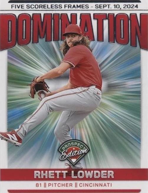2024 Panini Prospect Edition - Rhett Lowder #19