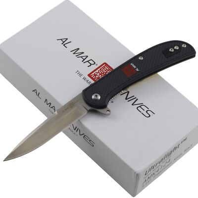 Al Mar Ultralight Falcon Linerlock Folding Pocket Knife AMK4124