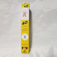 3 Star Orange Ping Pong Table Tennis Balls 6 Pack ITTF Approved 40mm Competition