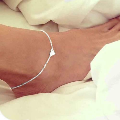 Heart Anklet Ankle Bracelet Foot Chain 