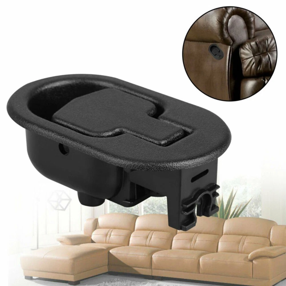 Recliner Lounge PullHandle Chair Sofa Couch Release Lever Black