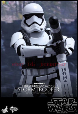 Hot Toys 1/6 Mms318 First Order Heavy Gunner Stormtrooper Action