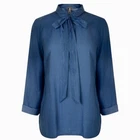 Casual Style! Stylish Hugo Boss orange Celtis blouse tunic size 36 indigo blue