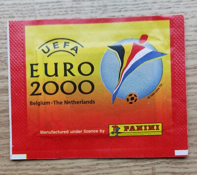 Panini, Euro 2000 Belgium NED, 1 Tüte, 5 Sticker,   EM 2000