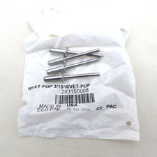 Can-Am OEM 3/16" Pop Rivets 293150008 Set of 4