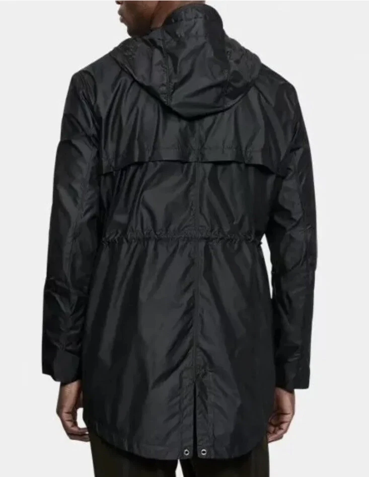 Under Armour UA SportStyle Elite Men's Full Zip Hooded Parka Jacket Black Sz 2XL - Image 4 of 4