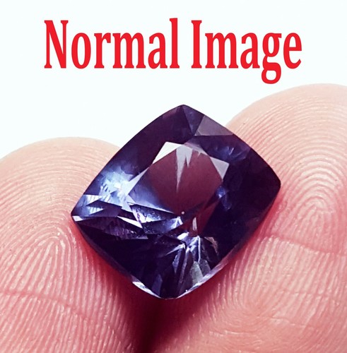 16,95 Ct Excellent changement de couleur Alexandrite Emerald Cut Loose