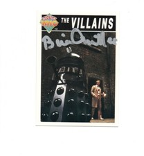 Doctor Who Trading Card Cornerstone #088 Signed by BRIAN MILLER