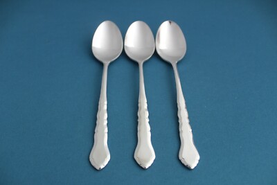 International Lyon AMERICANA Teaspoons (Set of 3) 18/8 Korea 6 1/8''