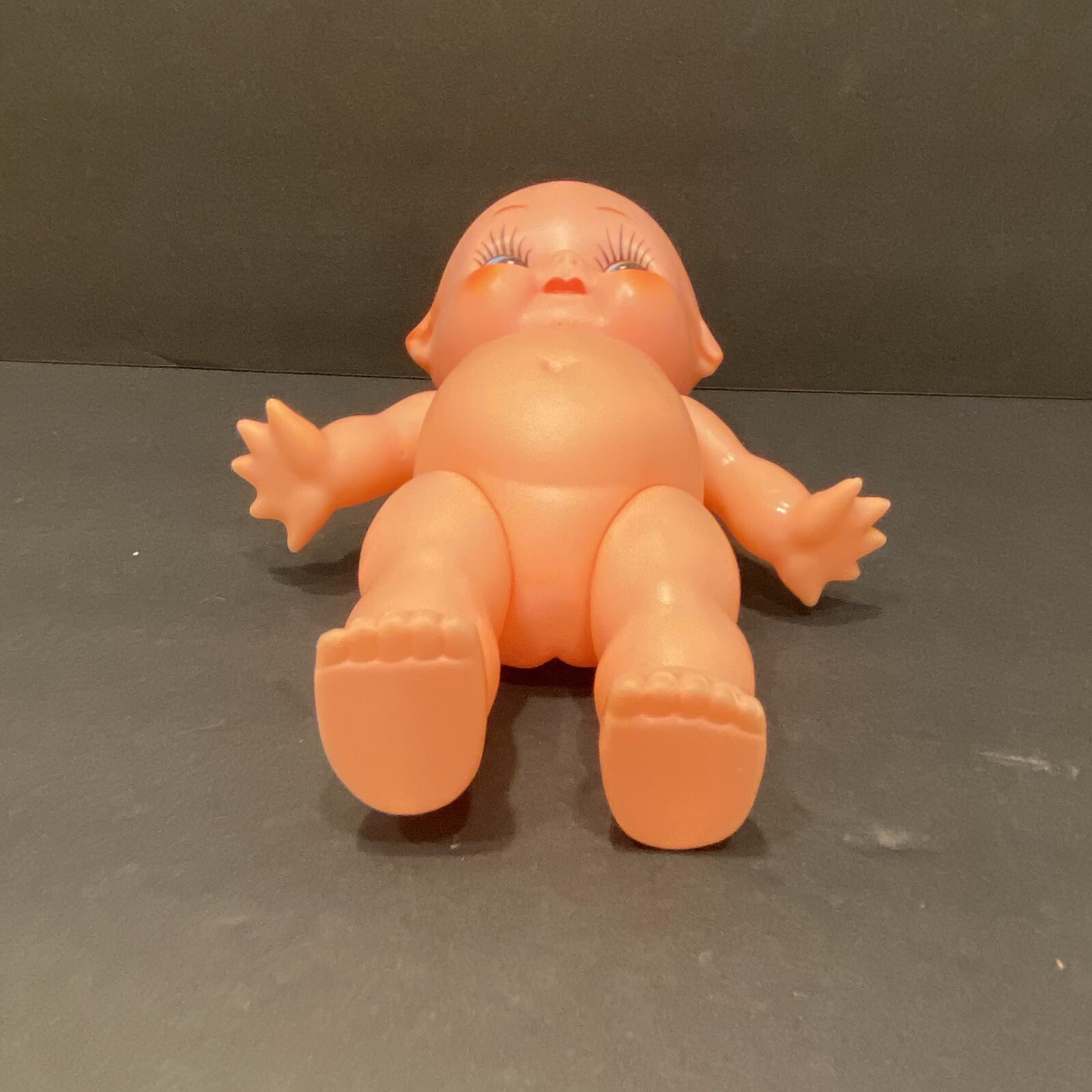 Vintage 8" Small Naked Plastic Kewpie Doll Posable Japan