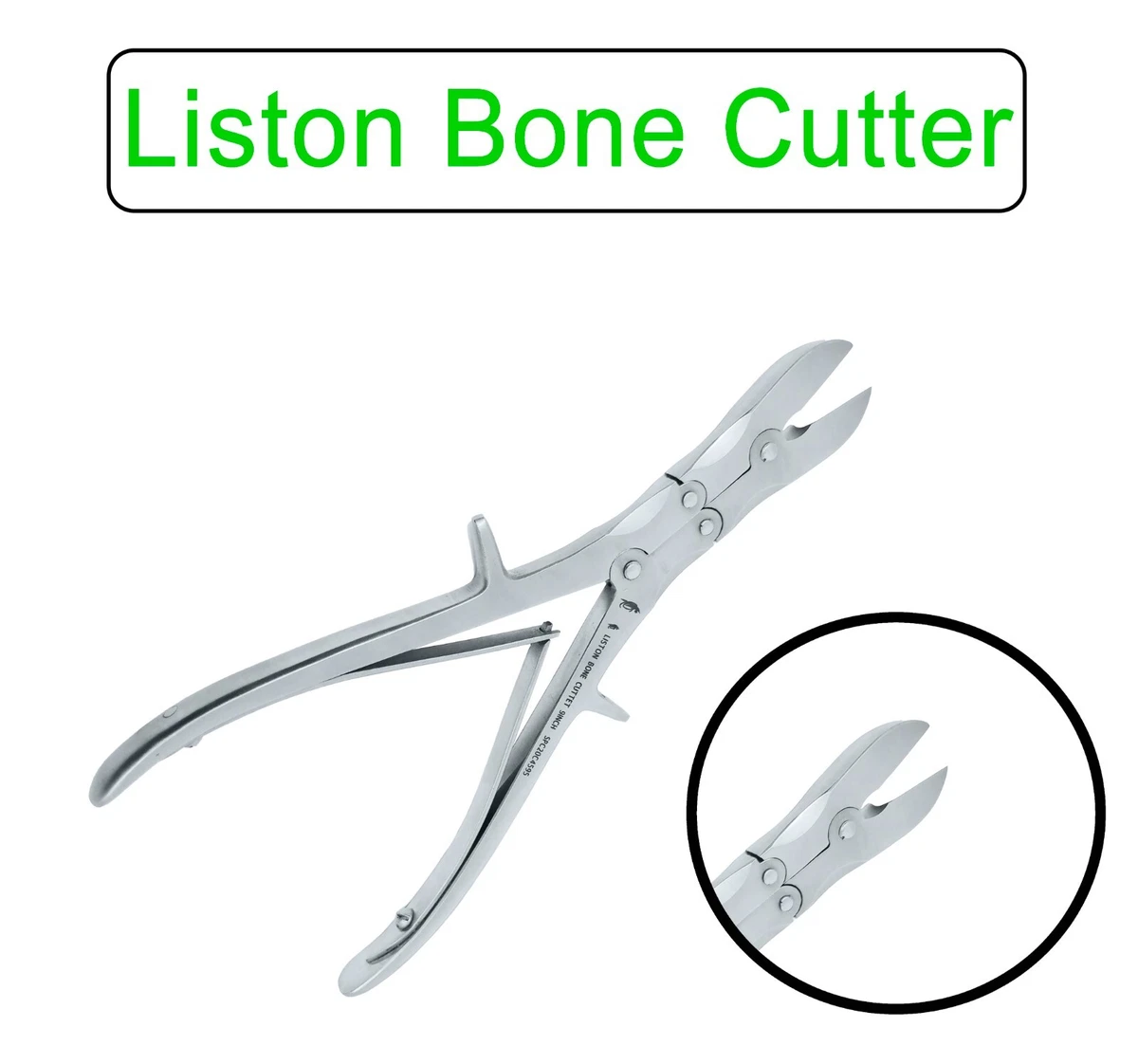 Orthopedic Double Action Bone Cutter Straight 9