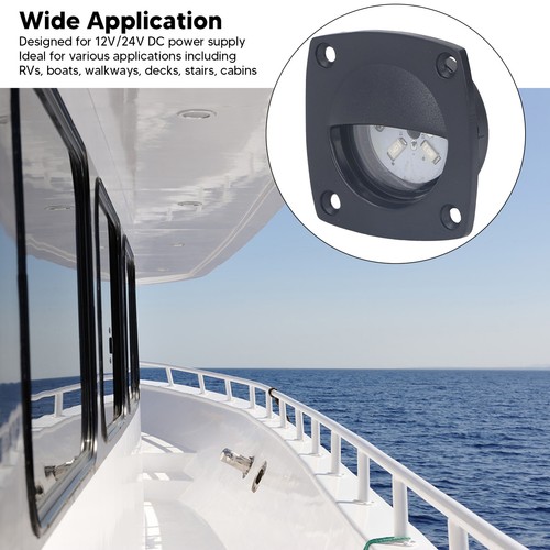 LED Aisle Light Super Bright Waterproof LED Step Lamp for RV Ship Boat 10-24V - Picture 3 of 18