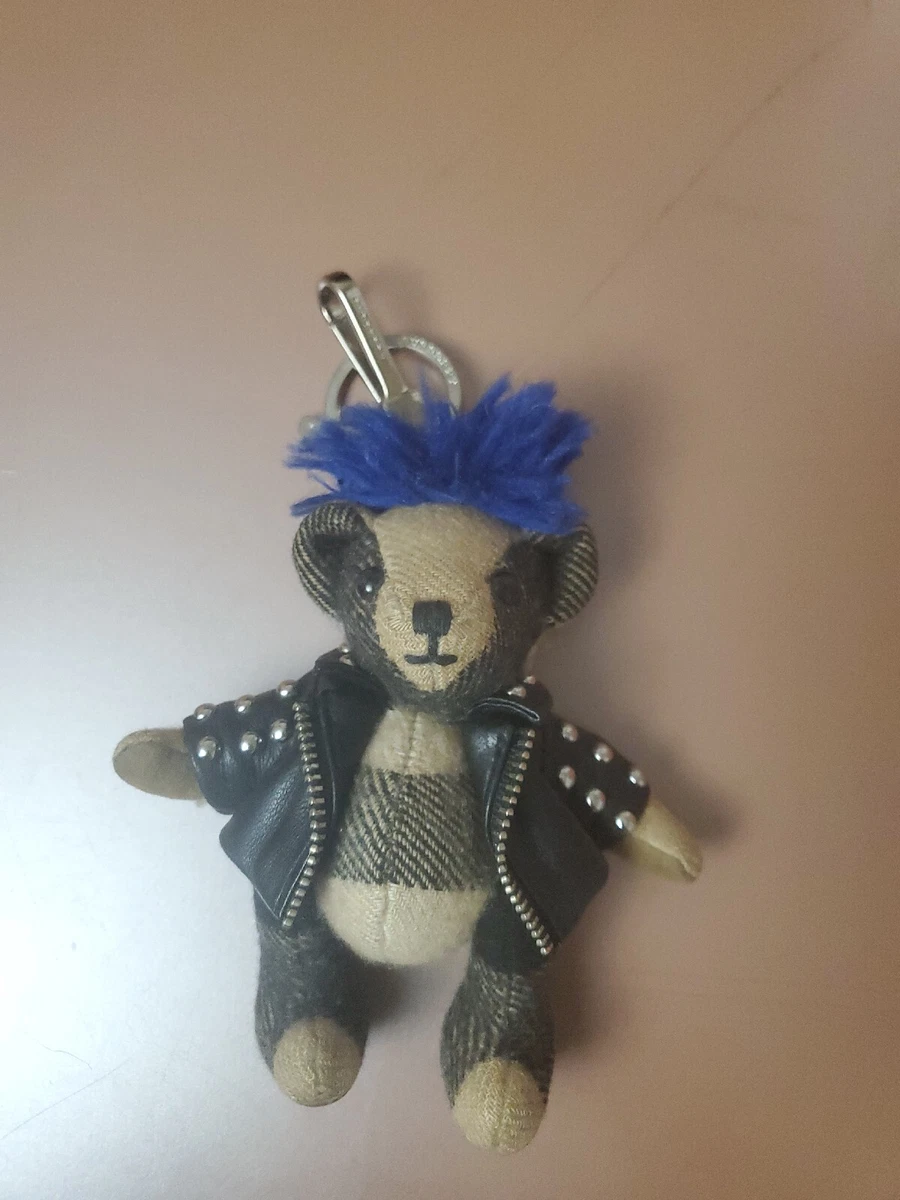 BURBERRY Thomas Bear PUNK Check Key charm Key Holder Beige eBay