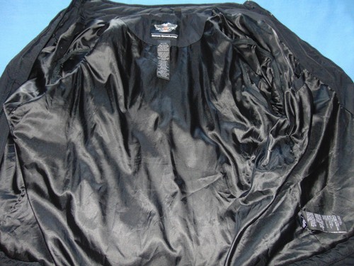 AUTHENTIC HARLEY-DAVIDSON JASPER BLACK CONVERTIBLE JACKET/VEST 2XL - Picture 5 of 7