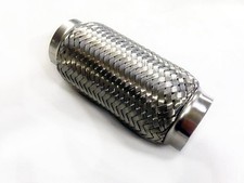 Tubo inox riparazione anteriore scarico flessibile flessibile Ford Fusion 1.4 16v ZH14