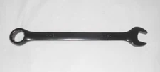 Combination Wrench 18mm Open End 12 point Closed End 9"l - Unbranded Black