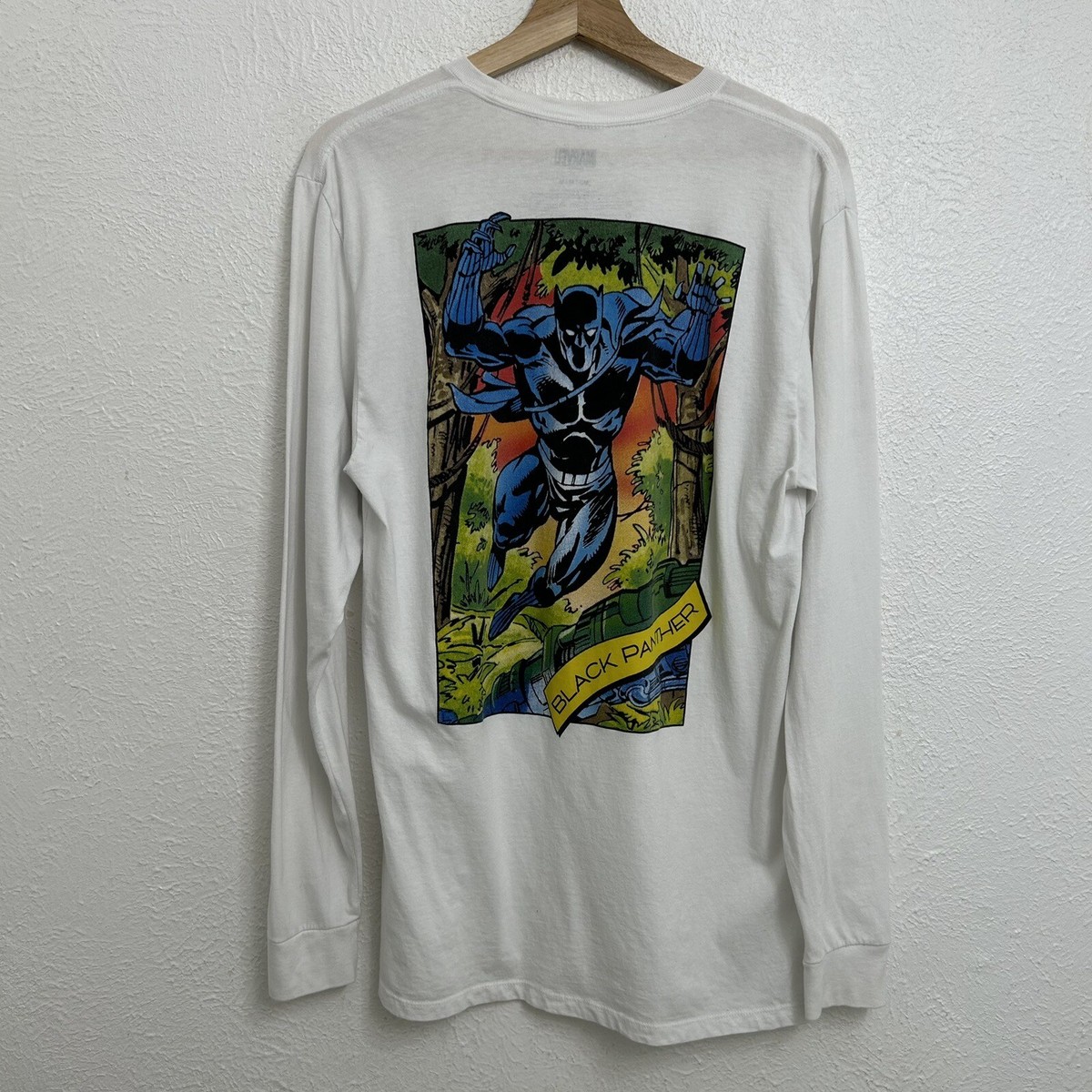 Black Panther Superhero Long Sleeve Shirts Marvel Black Panther