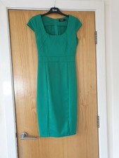 Emerald Green Bodycon Midi Dress Size 8