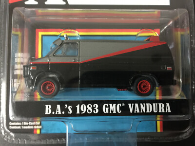 グリーンライト　1983 GMC Vandura GREENLIGHT 44790B 1:64 B.A.'S 1983 GMC VANDURA VAN THE A