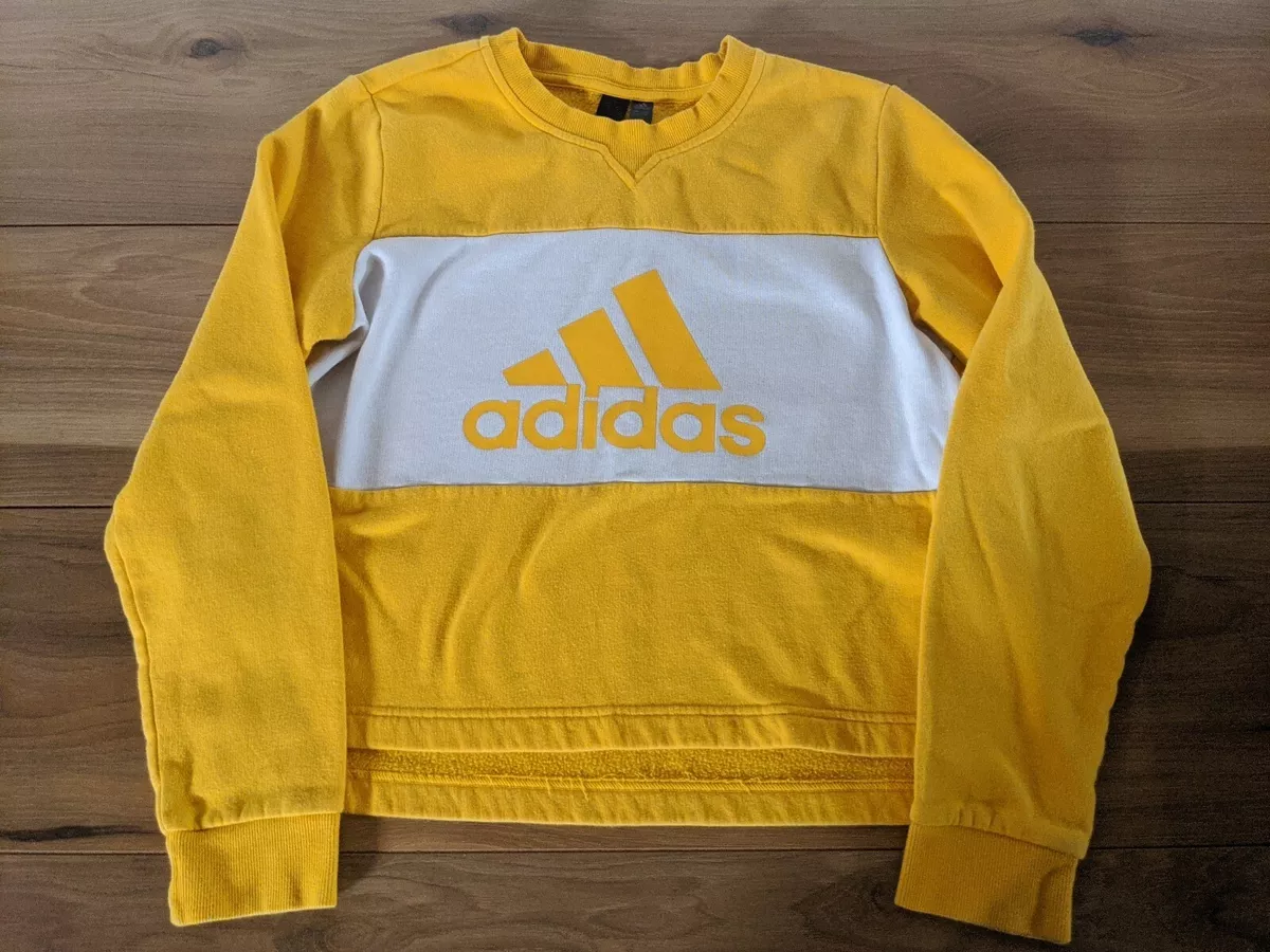 Adidas colorblock crew sweatshirt sales