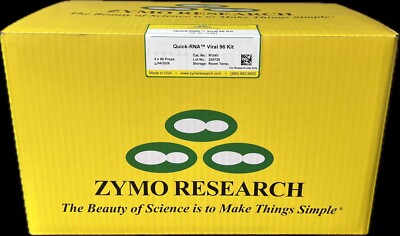 Zymo Research R1041 Quick-RNA Viral 96 Kit - 4 x 96 preps, New In Box, Ex.4/2026